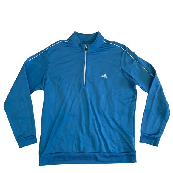 Adidas Golf Men's Size XL Climalite 1/4 Zip Stretch Track Pullover - Picture 1 of 15